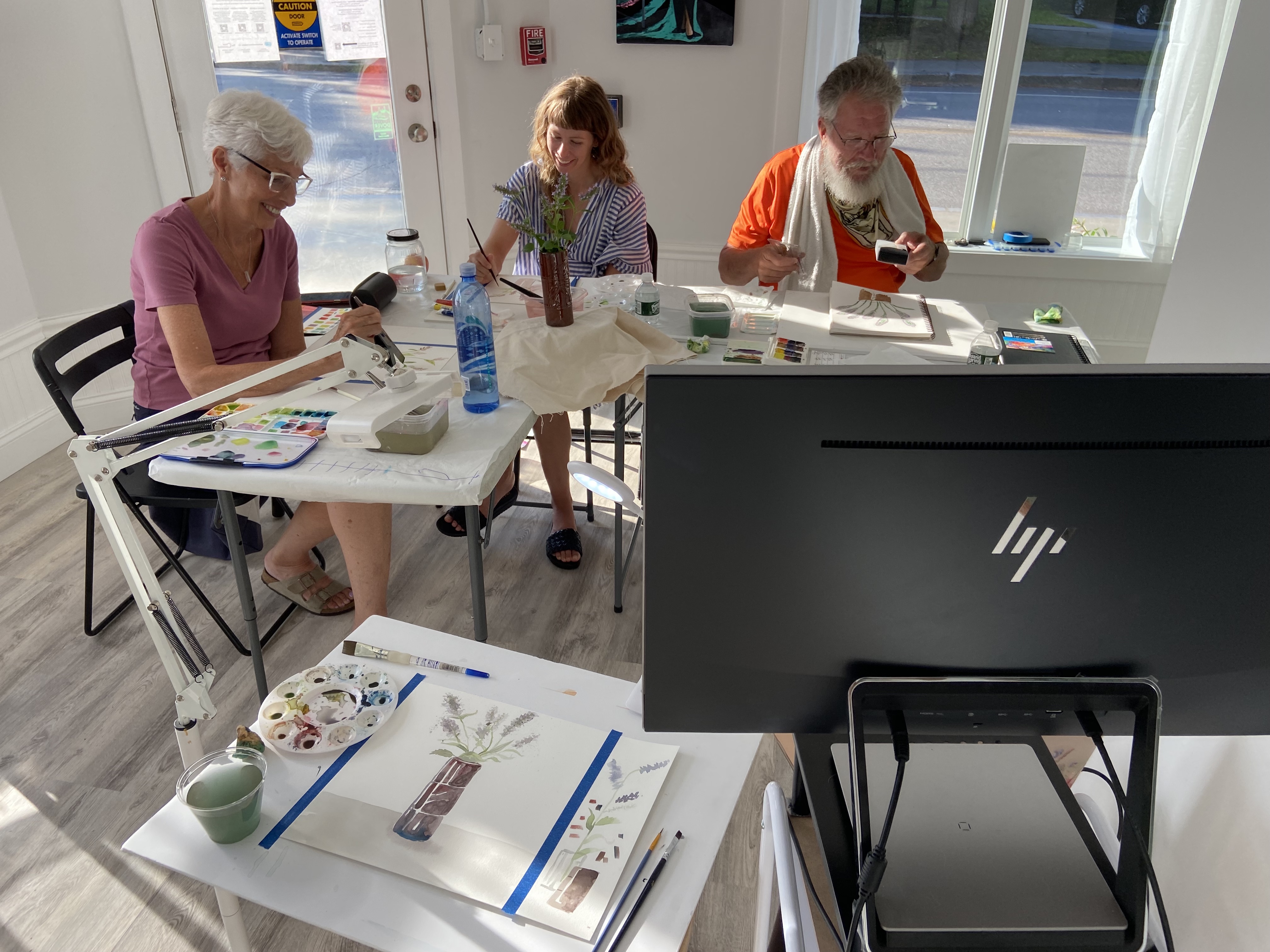 hybrid watercolor workshop
